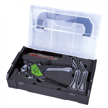ZESTAW QUADRO PRASKA + KOŃCÓWKI 0,5-2,5 MM - HAUPA - 210682