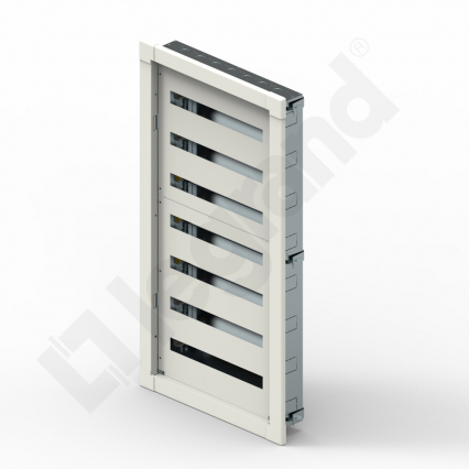 ROZDZIELNIA METALOWA 7X24 MODUŁY P/T IP30 LISTWA PRZYŁ N+PE XL3 - LEGRAND - 337227