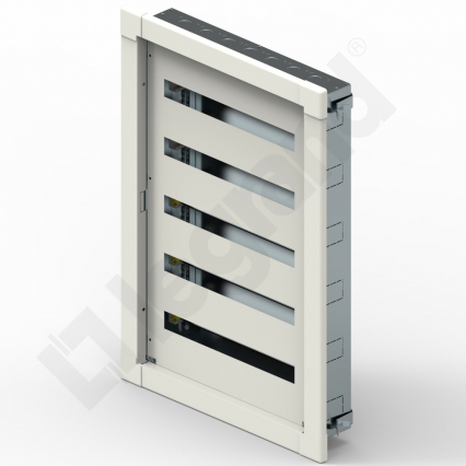 ROZDZIELNIA METALOWA 5X24 MODUŁY P/T IP30 LISTWA PRZYŁ N+PE XL3 - LEGRAND - 337225