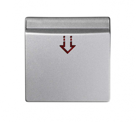 Pokrywa do łączników hotelowych; aluminium - KONTAKT SIMON - 82078-63