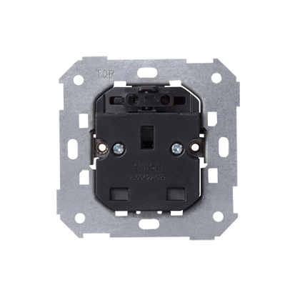Gniazdo standard brytyjski z wyłącznikiem (mechanizm), 13A, 250V~, śrubowe - KONTAKT SIMON - 7500422-039