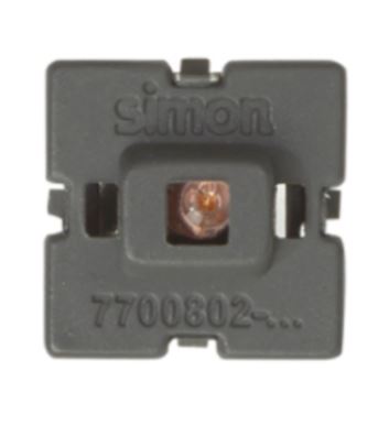 Układ podświetlenia LED do łączników i przycisków. Kolor czerwony - KONTAKT SIMON - 7700802-037