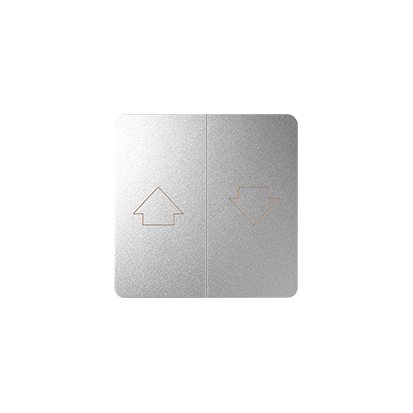 Klawisze do mechanizmu 75331-39; aluminium - KONTAKT SIMON - 82028-93