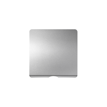 Pokrywa do gniazda głośnikowego / łączników z cięgnem; aluminium - KONTAKT SIMON - 82051-93