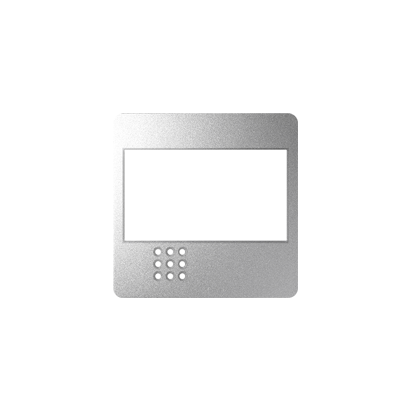 Pokrywa do produktów zdalnie strowanych; aluminium - KONTAKT SIMON - 82080-93