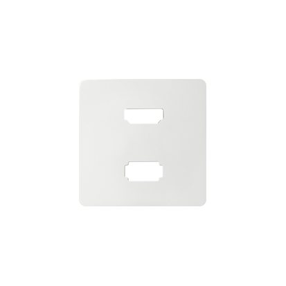 Pokrywa do gniazda USB+HDMI; biały - KONTAKT SIMON - 8201095-030