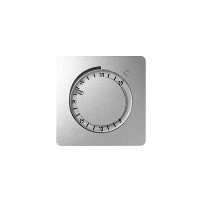 Pokrywa do obrotowych regulatorów temperatury; aluminium - KONTAKT SIMON - 82505-93