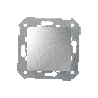 Zaślepka ramki (moduł); aluminium - KONTAKT SIMON - 82800-93