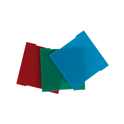 Zestaw filtrów (czerwony, niebieski, zielony) do pokrywy: 82036 - KONTAKT SIMON - 82960-39