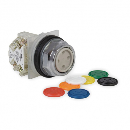 PRZYCISK Z SAMOPOWROTEM C/O KRYTY MULTI KOLOR. - SCHNEIDER ELECTRIC - 9001KR1UH13