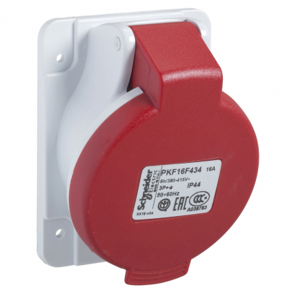 GNIAZDO 16A 3P-N-E 380-415V IP44 50-60HZ. - SCHNEIDER ELECTRIC - PKF16F435
