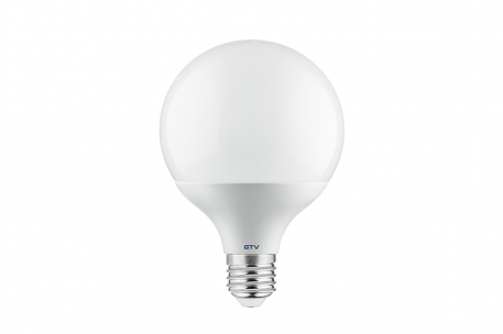 ŹRÓDŁO LED E27, 14W G120 - GLOB, SMD 2835, CIEPŁA BIAŁA AC 220-240V, RA80. - GTV - LD-120G14W-32