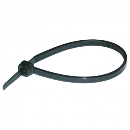 HOK 250 X 3,6 MM OPASKA KABLOWA UV CZARNA 100 SZT. - HAUPA - 262610/1