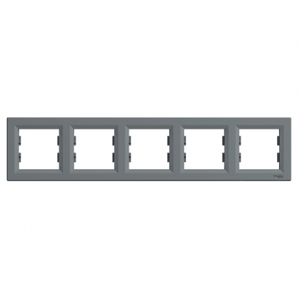 RAMKA PIĘCIOKROTNA POZIOMA STAL ASFORA. - SCHNEIDER ELECTRIC - EPH5800562