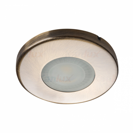 OPRAWA SUFITOWA SZCZELNA MR16 GX5,3 MAX.35W IP44 PATYNOWANY MOSIĄDZ MARIN CT-S80-AB - KANLUX - 4710