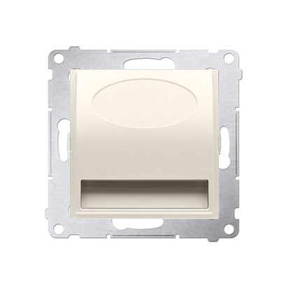 Oprawa oświetleniowa LED, 230 V AC, 1.1 W, białe ciepłe 3100 K; kremowy - KONTAKT SIMON - DOS.01/41