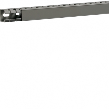 KANAŁ GRZEBIENIOWY 25x25 szary wys=25mm szer=25mm pcv (szt=2mb /opak=50m)  - HAGER - BA7A25025