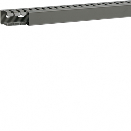 KANAŁ GRZEBIENIOWY 40x25 szary wys=40mm szer=25mm pcv (szt=2mb /opak=48m) - HAGER - BA7A40025
