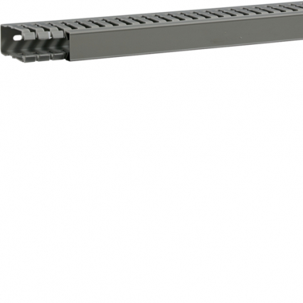 KANAŁ GRZEBIENIOWY 60x25 szary wys=60mm szer=25mm pcv (szt=2mb /opak=60m) - HAGER - BA7A60025
