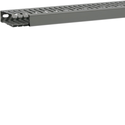 KANAŁ GRZEBIENIOWY 80x25 szary wys=80mm szer=25mm pcv (szt=2mb /opak=20m)  - HAGER - BA7A80025
