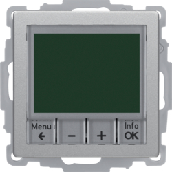 REGULATOR TEMPERATURY ZE STEROWANIEM CZASOWYM ZE STYKIEM ZWIERNYM I ELEMENTEM CENTRALNYM Q.X - HAGER - 20446084