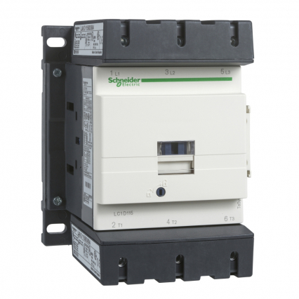 STYCZNIK MOCY AC3 115A 3 POLOWY 1NO 1NC CEWKA 48VAC TESYS D - SCHNEIDER ELECTRIC - LC1D115E7