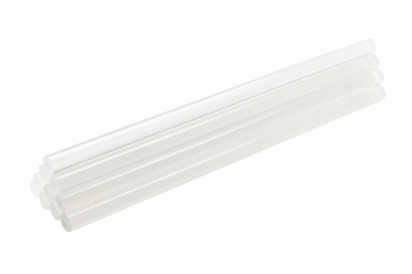 WKŁADY KLEJOWE 11.2 MM. 250 MM BIAŁY /12 SZT./ - HOGERT - HT2C137