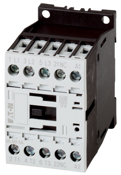 Stycznik,3kW/400V,sterowanie 230VAC DILM7-01-EA(230V50HZ,240V60HZ) - EATON - 190027