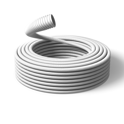 RURA SPIREX ŚREDNICA WEWNĘTRZNA 32MM SZARY OPAK 30M - SCAME - GUS 32G