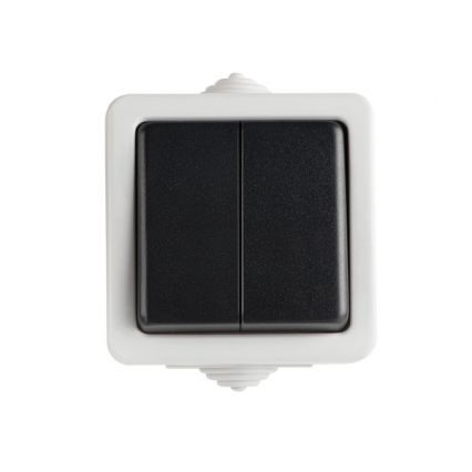Łącznik dwubiegunowy TEKNO 05-1028-143 sz  - KANLUX - 25352