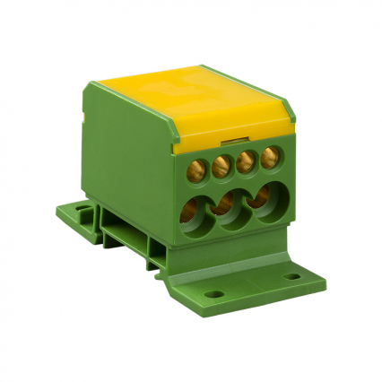 BLOK ROZDZIELCZY 2X4-50MM2 + 3X2,5-25MM2 + 4X2,5-16MM2 ŻÓŁTO-ZIELONY DB1-Z. - ELEKTROPLAST OPATÓWEK - 48.17