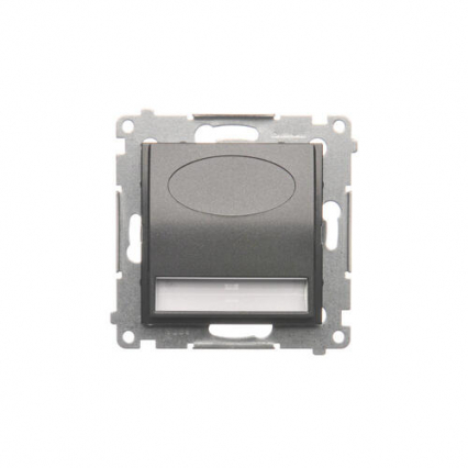 Oprawa oświetleniowa LED, 14 V DC, 0.42 W, białe ciepłe 3100 K; antracyt !Wymagany zasilacz 14V - KONTAKT SIMON - DOS14.01/48