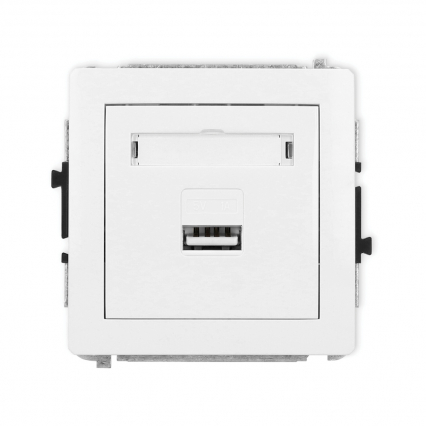 DECO;Mechanizm ładowarki USB pojedynczej, 5V, 1A - KARLIK - DCUSB-1
