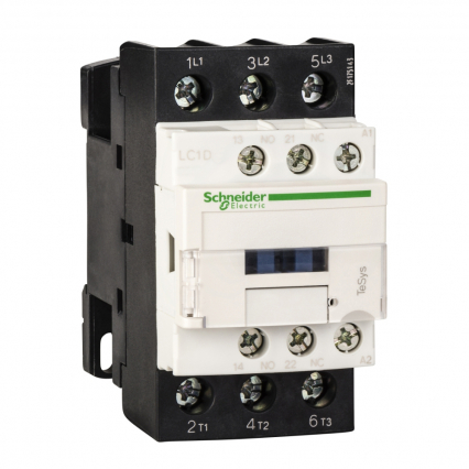 STYCZNIK MOCY AC3 32A 3 POLOWY 1NO 1NC CEWKA 120VAC ZACISKI SKRZYNKOWE TESYS D - SCHNEIDER ELECTRIC - LC1D32G7