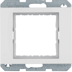 ZESTAW ADAPTACYJNY DO MODUŁÓW SYSTO 45X45MM, BIAŁY, POŁYSK K.1 - HAGER - 14407009