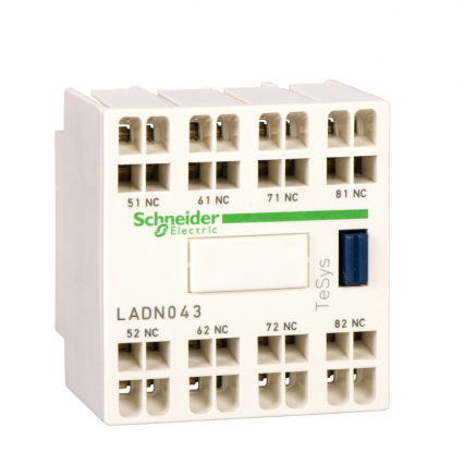 BLOK ZESTYKÓW BEZZWŁOCZNYCH 2NO/2NZ LC1. - SCHNEIDER ELECTRIC - LADN223
