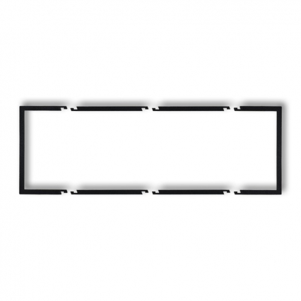 Ramka wypełniająca potrójna serii DECO - KARLIK - 12DRW-3