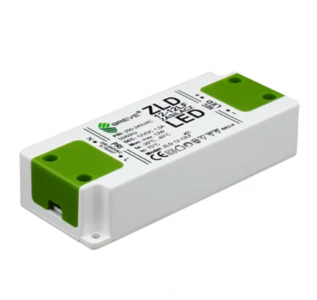 ZASILACZ LED MONTAŻOWY IP20 ZLD 12-12LF 230/12V DC 12W 1A - BREVE - 19712-9027