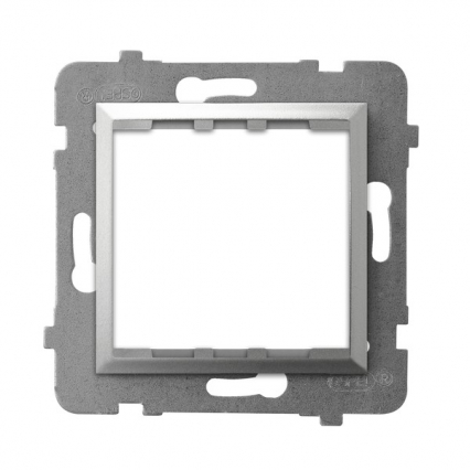 ADAPTER PODTYNKOWY SYSTEMU OSPEL 45 DO SERII ARIA SREBRNY ARIA - OSPEL - AP45-1U/m/18