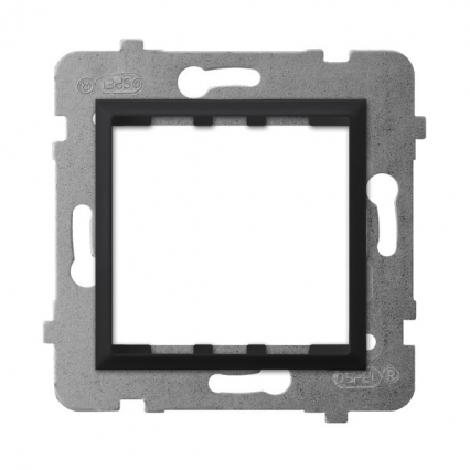 ADAPTER PODTYNKOWY SYSTEMU OSPEL 45 DO SERII ARIA CZARNY METALIK ARIA - OSPEL - AP45-1U/m/33