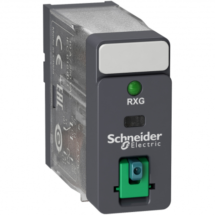 PRZEKAŹNIK 1CO 10A +LTB+LED 24VDC. - SCHNEIDER ELECTRIC - RXG12BD