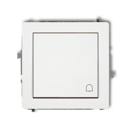 Mechanizm łącznika zwierny dzwonek biały DECO - KARLIK - DWP-4