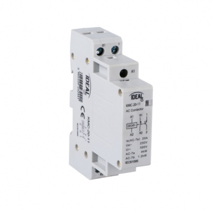 Stycznik modułowy, sterowanie230V AC KMC-20-11      - KANLUX - 23244