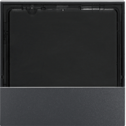 Element centralny do regulatora temperatury i pokojowego, antracyt mat, lakierowany KNX e/s B.x. - HAGER - 80960185