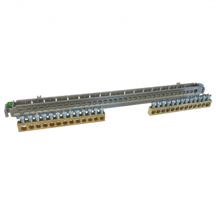 LISTWY PRZYŁĄCZENIOWE N + PE DLA ROZDZIELNIC WNĘKOWYCH PRACTIBOX S 1X18 - LEGRAND - 134814