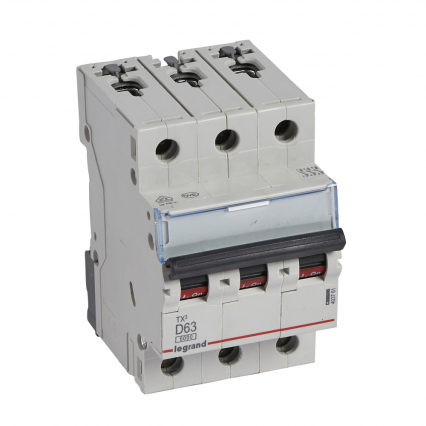 WYŁĄCZNIK NADPRĄDOWY D 63A 3 BIEGUNY S303 - LEGRAND - 403761