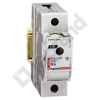 ROZŁĄCZNIK BEZPIECZNIKOWY 20A 1 BIEGUN DO WKŁADEK D0 R301 - LEGRAND - 606605