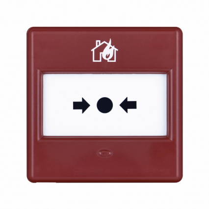 PRZYCISK P-POŻ OBUDOWA NATYNKOWA 1 STYK PRZEMIENNY IP24 CZERWONY SAFETY - EATON - 4930010FUL-0048XC