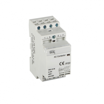Stycznik modułowy, sterowanie230V AC KMC-25-40      - KANLUX - 23252
