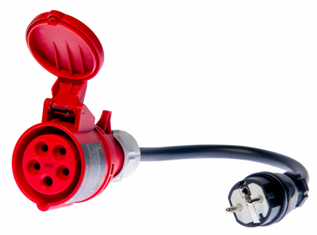 ADAPTER GNIAZD TRÓJFAZOWYCH 16A - SONEL - WAADAPAT16P
